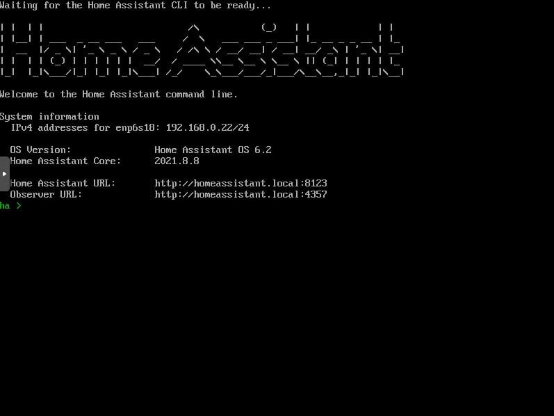 Home Assistant Command line